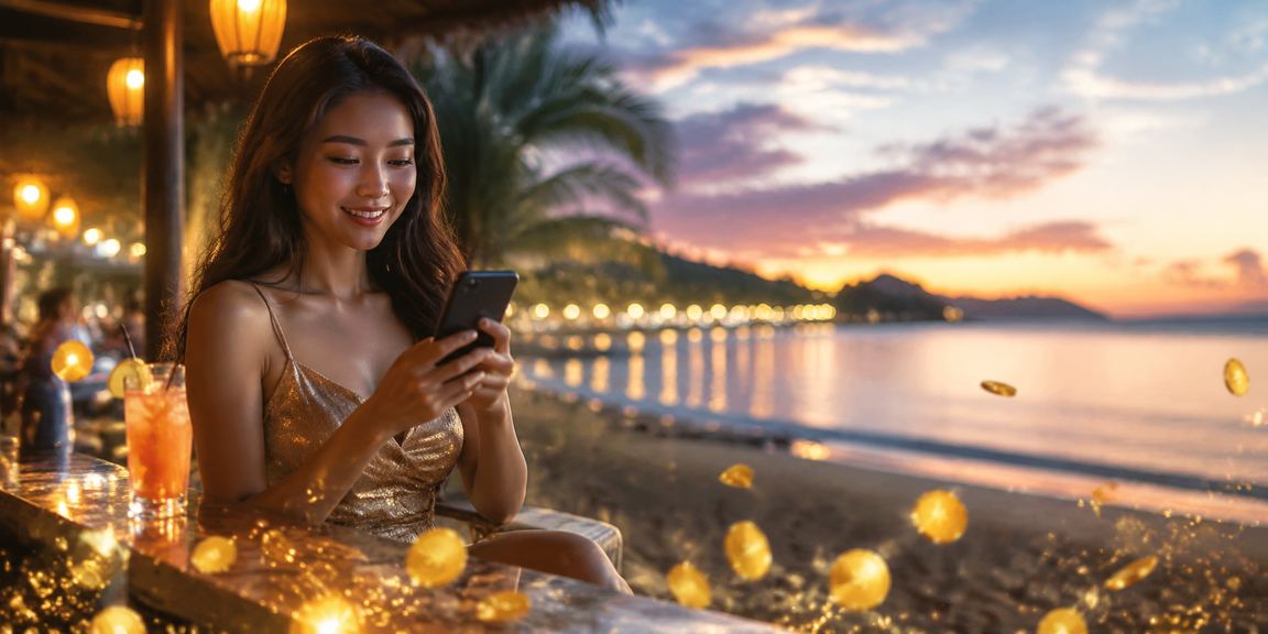 Pengguna VIP merchant9 di Langkawi mengakses status ganjaran dari telefon