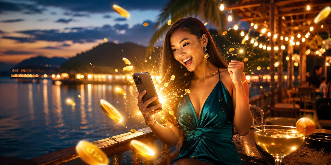 Pengguna Langkawi mengakses odds perlawanan merchant9 melalui telefon pintar