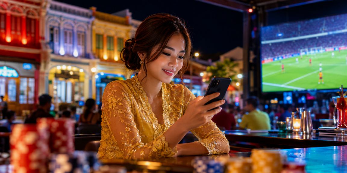 Pengguna Malaysia menggunakan platform merchant9 untuk kasino dan hiburan